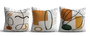 Aberto Design Juego de Fundas de Cojín Multicolor 43 x 43 cm (3 piezas)